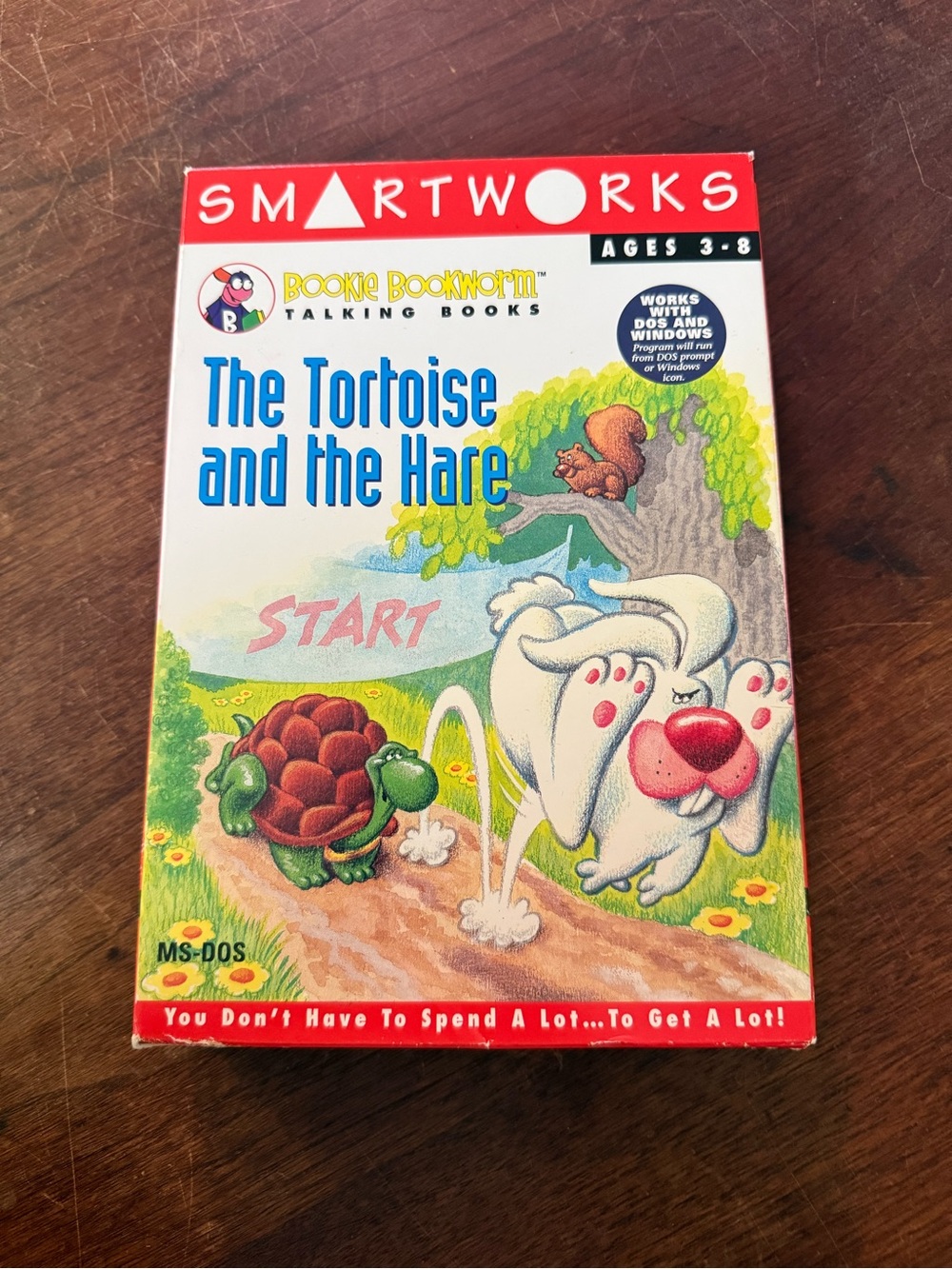 Smartworks The Tortoise and the Hare Talking Books MS-DOS PC Ages 3 - 8 Vintage